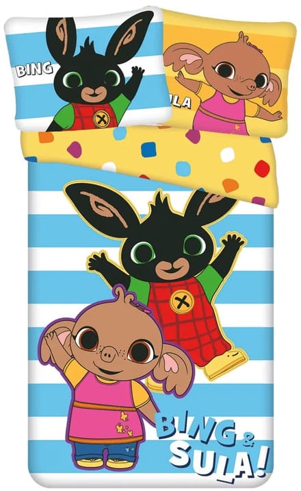 Bing Bunny Dekbedovertrek Sula - 140 x 200 cm / 70 x 90 cm - Katoen