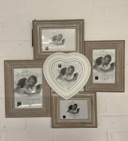 J-line Pele-Mele 5 Delen Mdf Naturel 50X48Cm