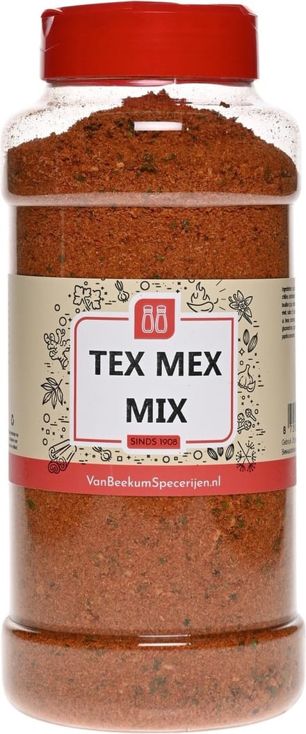 Van Beekum Specerijen - Tex Mex Mix - Strooibus 600 Gram