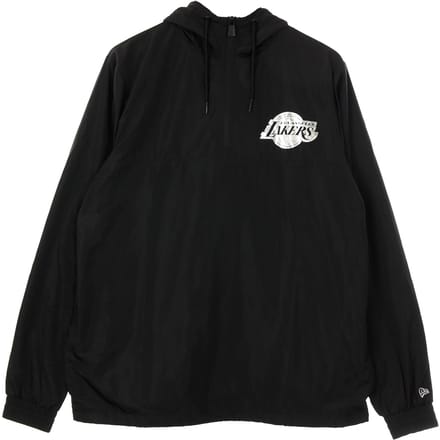 Heren pull-on windjack Nba metallic windjack Loslak zwart