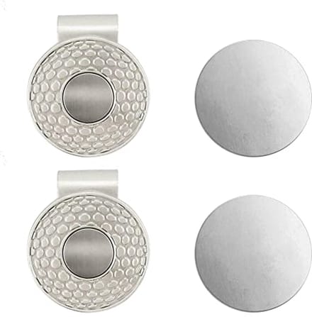 Golf Ball Marker Magnetisch | Pack van 2 | Hoge Kwaliteit Golf Accessoires | Golfgeschenken Voor Heren