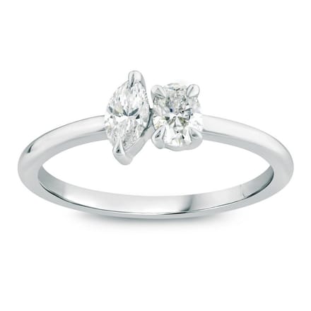 Luna Creation - 716.0554 - Ring - Dames - 585WG - Ringmaat 54