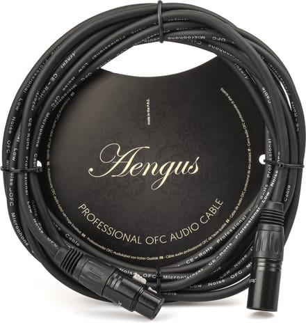 Professionele XLR microfoonkabel / signaalkabel - hoogwaardige audiokabel met goede afscherming - 5 meter
