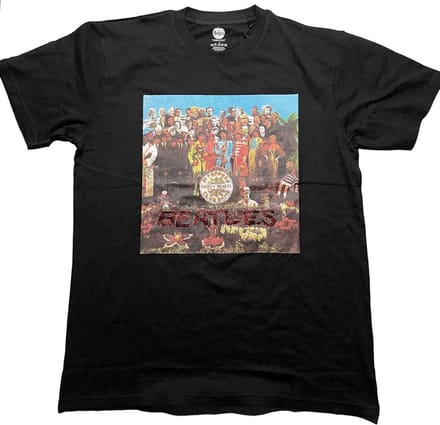 The Beatles - Sgt Pepper Heren T-shirt - M - Zwart