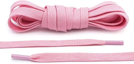 The Kicks Don® Wax Veters Plat 8mm - 120 cm - Roze