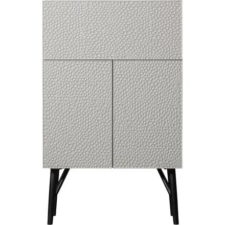 WOOOD Carved Drankkast - Hout - Mist - 146x90x46