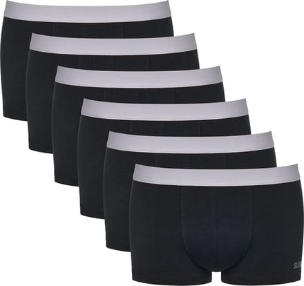 sloggi men GO ABC 2.0 Hipster 6P Onderbroek - Zwart - Maat M