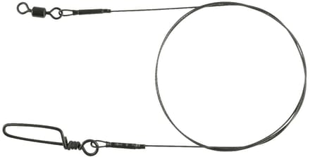 Spro MB Leader Ti - 1X7W - 77lb - 50cm - Onderlijn - Mat Zwart