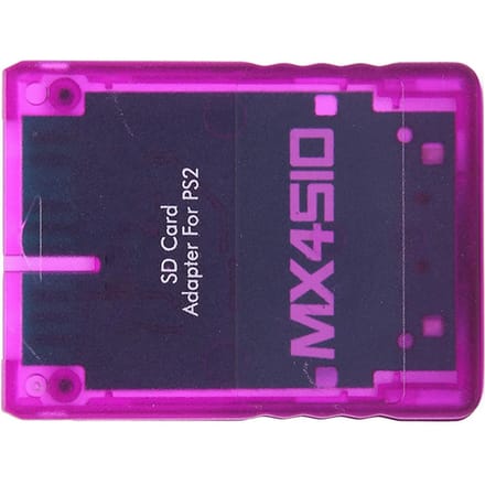 MX4SIO SIO2SD Micro Opslagkaart Adapter Handgemaakt Stabiele Vervanging Micro Opslagkaartlezer voor PS2 Translucent Purple purple