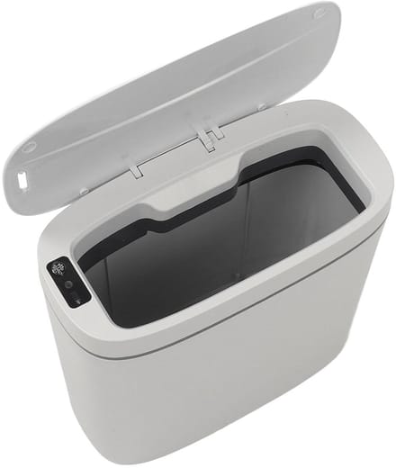 Prullenbak met Bewegingssensor - Grote Capaciteit van 14 Liter - Keuken en Badkamer - Automatische Werking