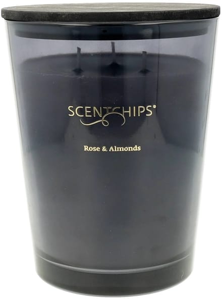 Rose & Almonds XL Geurkaars Donker Grijs - 1870gr
