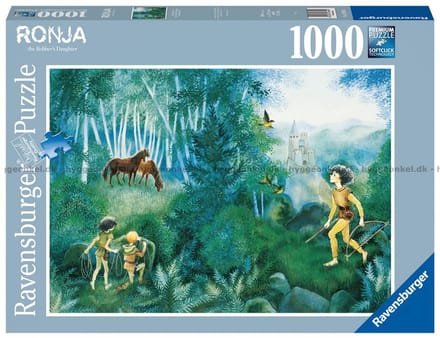 Ravensburger Puzzel Ronja the Robber's Daugther 1000 stukjes