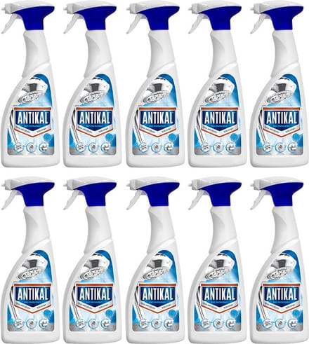 Antikal Spray - Voordeelbox 10 x 750 ml - Kalkreiniger