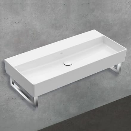 Villeroy & Boch Memento 2.0 washbasin 100 cm without tap hole, without overflow 4A22A301