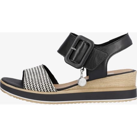 Remonte D6453-01 Dames Sandalen - Zwart - 40