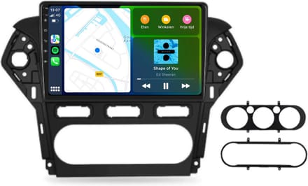 Carplay autoradio voor Ford Mondeo | 2003 t/m 2014 | Android 13 | Draadloos Apple Carplay & Android auto | 2GB + 32GB | 8-Core processor | Davilon | 2025 model | 2003 2004 2005 2006 2007 2008 2009 2010 2011 2012 2013 2014 | Bluetooth & Wifi