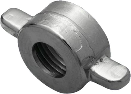 Vleugelmoer, Vlindermoer 3/4 inch voor CO2-slang