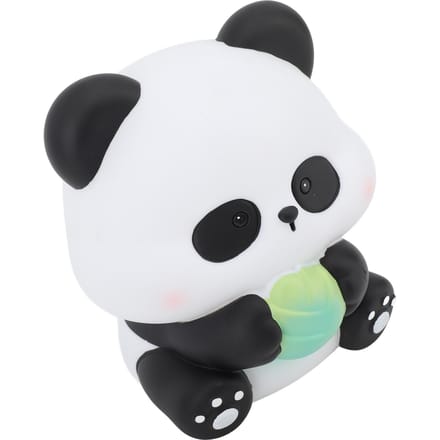 Dier Geldpot Grote Capaciteit Onbreekbaar Schattige Cartoon Panda Zacht Plastic Decoratief Figuurtje black