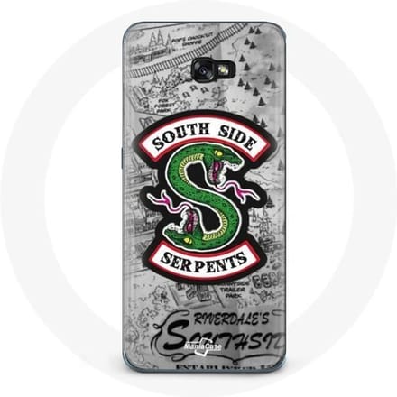 Hoesje voor Samsung Galaxy A3 2017 Riverdale South Side Serpents-logo