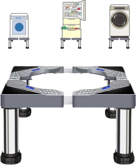 ApexArte® Wasmachine Verhoger - Ombouw - Kast - Grijs
