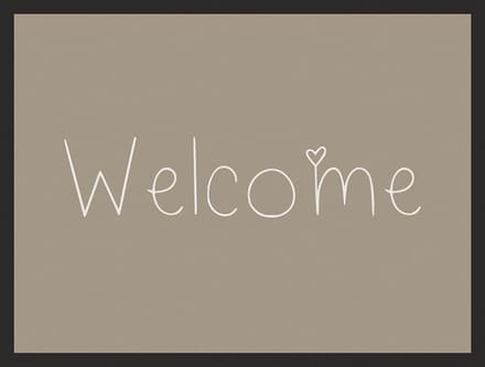 MD Entree - Deurmat - Schoonloopmat - Ambiance Welcome - 50 x 70 cm