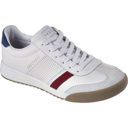 Skechers - Maat 40 - ZINGER -RETRO ROCKERS - White/Red/Navy - Vrouwen