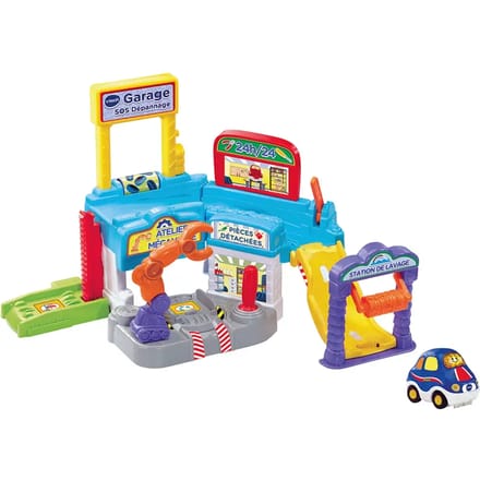 VTech speelgoedgarage SOS Pechhulp interactief speelplezier.
