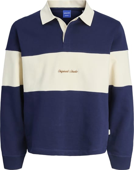 JACK&JONES - JORNORREBRO BLOCKING SWEAT POLO JNR - Jongens - Sweaters