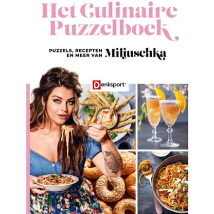 Denksport - Het Culinaire Puzzelboek - met Miljuschka