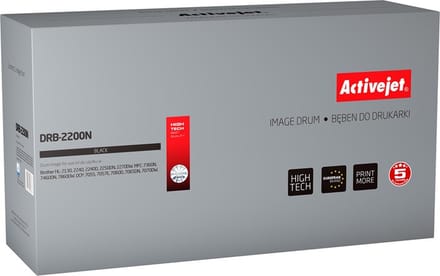 ActiveJet DRB-2000N Drum voor Brother-printer; Brother DR-2000 / DR-2005 Vervanging; Opperste; 12000 pagina's; zwart.