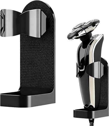 Praktische Wandbeugel voor Scheermesjes, Douche Scheermes Houder, Badkamer Accessoire (Zwart)