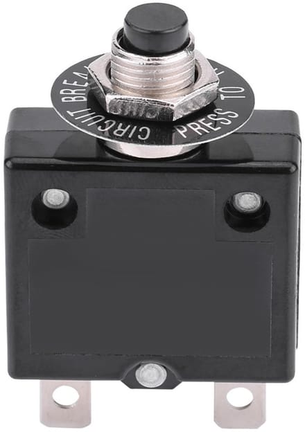 Dailygoody - Over Current Protector - Handmatige Reset Thermische Schakelaar - Circuitbescherming - Veiligheid - Voorziening - Bescherming tegen overb