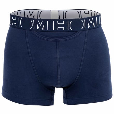 HOM - Boxerlines#2 - Boxer Briefs HO1 (2-pack) - Heren boxer met horizontale gulp - Navy/Kobaltblauw - Maat S