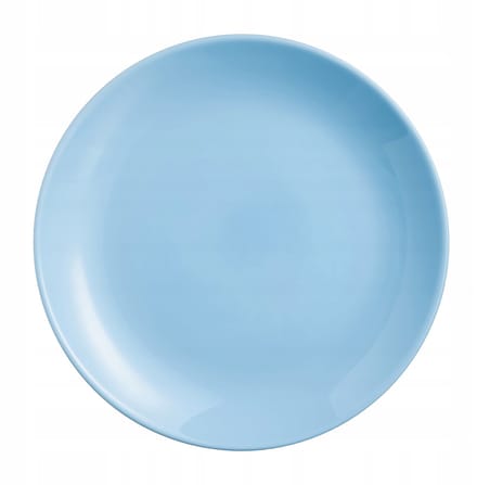 Luminarc Diwali Light Blue Diep Bord 25cm - Gehard Glas
