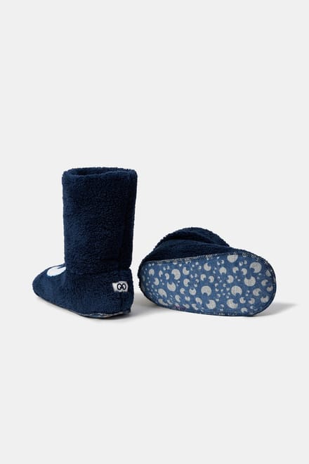 Woody boots - donkerblauw - 252-10-BOR-M/885 - maat 30/34