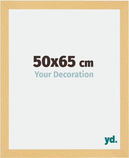 Your Decoration - Fotolijst 50x65 cm - MDF - Beuken Decor - Mura