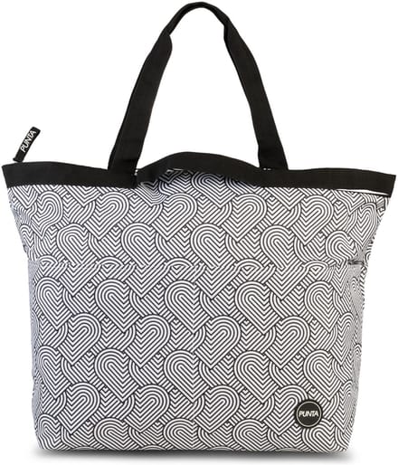 Punta Big Shopper Tas 66 cm - 32 L - schwarz-weiss