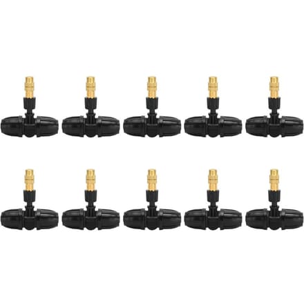 10 stuks tuinsproeier T-stuk verstuiver voor 8/11 inch waterslang black