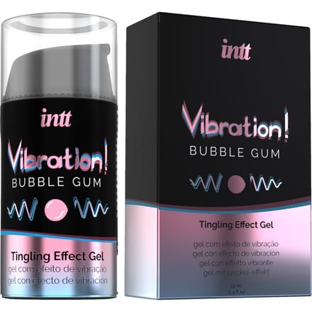 Intt - Tintelende Clitoris en Penis Gel - Bubble gum