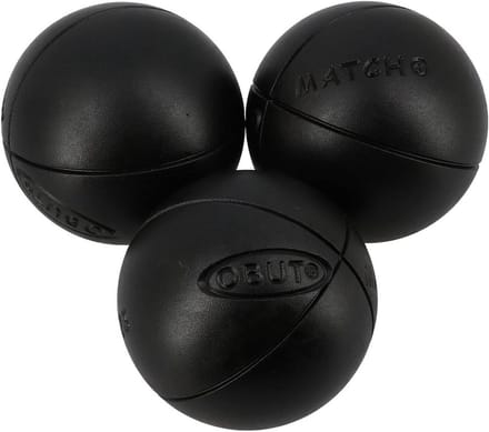 Set van 3 Petanque Ballen 74 mm Hardheid Plus Voor Precisie Spel