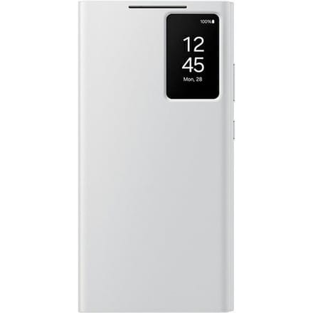 Samsung Smart View Wallet Case - Geschikt voor Samsung Galaxy S24 Ultra - White