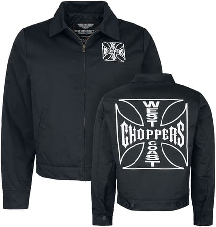 West Coast Choppers Tussenseizoensjas - OG Lined Work Jacket - S tot 4XL - voor Mannen - zwart
