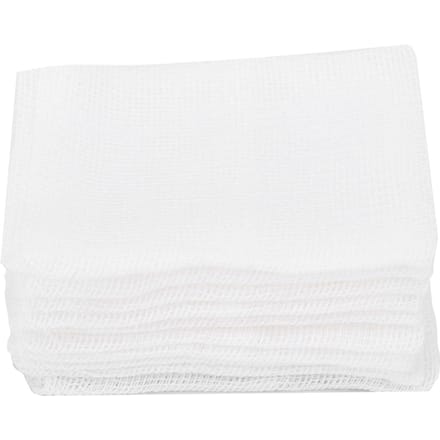 200 stuks 6 X 8 cm Gaasjes Wondverband EHBO Verpleging Gaas white