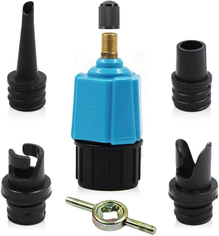 Universele SUP Pomp Adapter Set met 4 Opzetstukken voor Kajak en Rubberboot