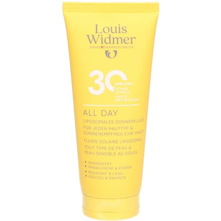 Louis Widmer All Day 30 Zonder Parfum 100 Zonnecrème