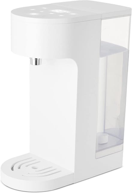 Direct Heet Water Dispenser - Waterwarmer - Dranken Bereiden - Instelbare Temperatuur - 4 Liter - Wit