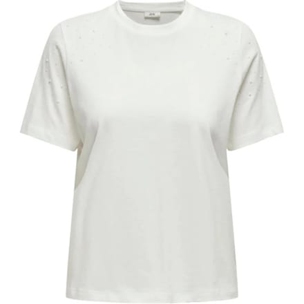 JDY - JDYMOLLY S/S PEARL TOP JRS - Dames - Blouses