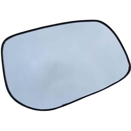 Vervangend spiegelglas rechts met achterplaat voor Toyota Camry 2007-2011 white