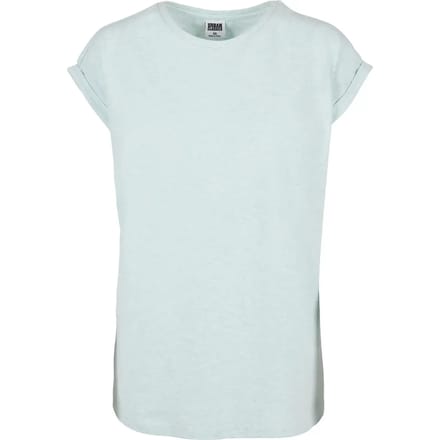 Dames-T-shirt Urban Classics color melange extended shoulder-grandes tailles