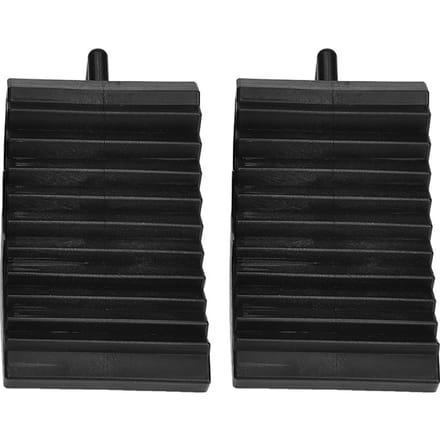 2 stuks Auto Anti-Slip Blok Band Slipstopper Wieluitlijningsblok Band Ondersteuningspad